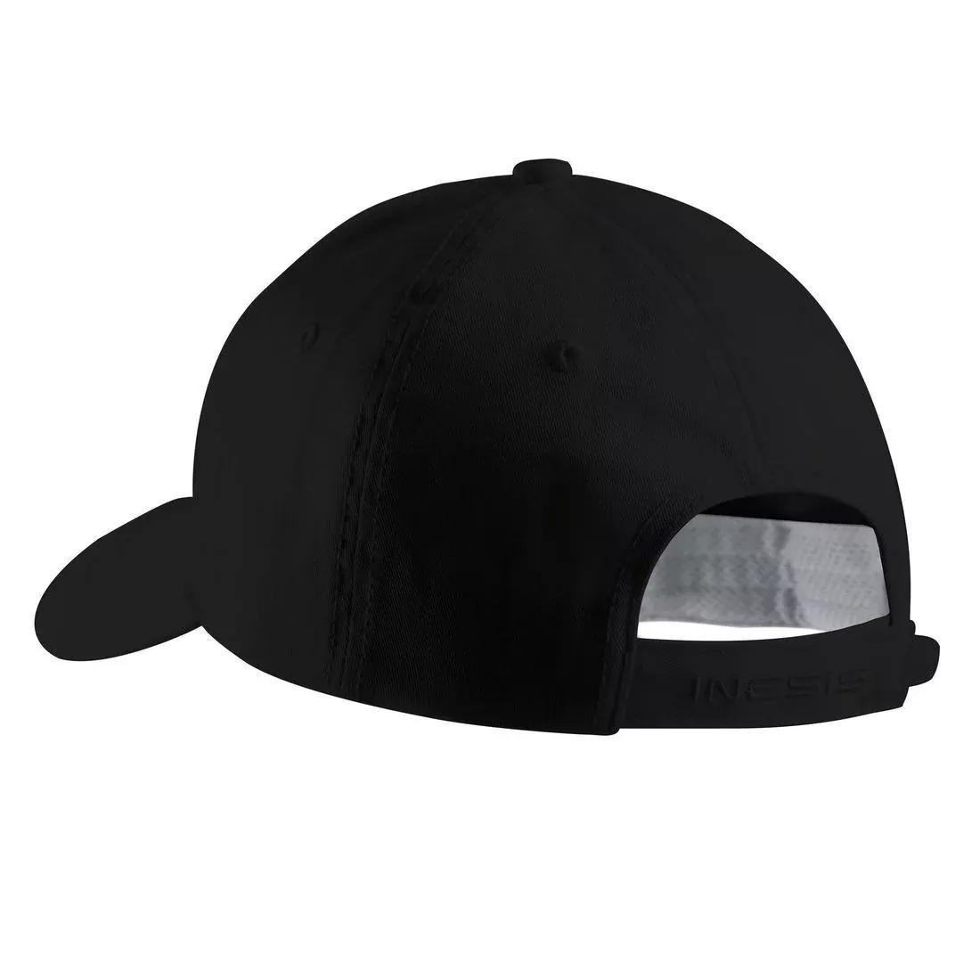BLACK Adult's golf cap - MW 500, No Color, medium