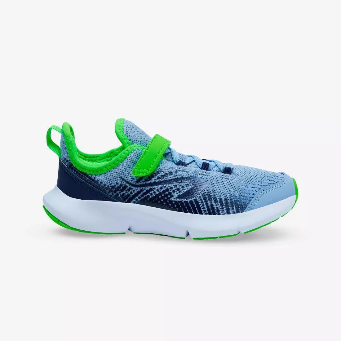 DECATHLON Kids' Running Shoes AT Flex Run, Faded Denim