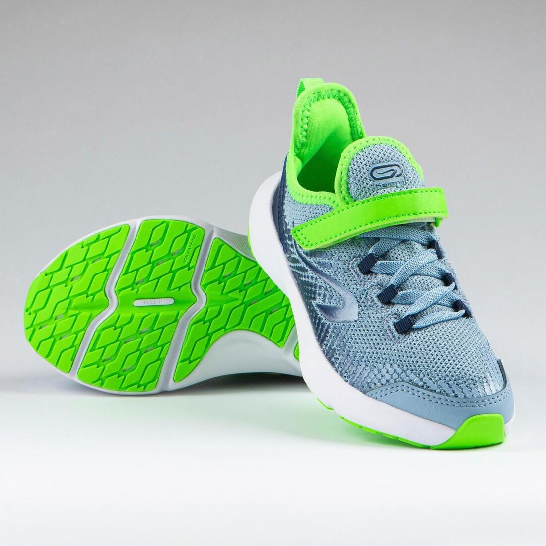 Kids' Running Shoes AT Flex Run, Faded Denim, No Color, large image number 3
