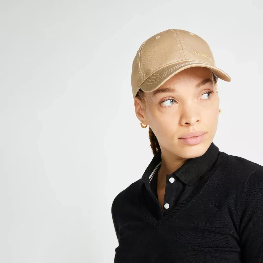 Adults Golf Cap - Mw500, White, No Color, large image number 2