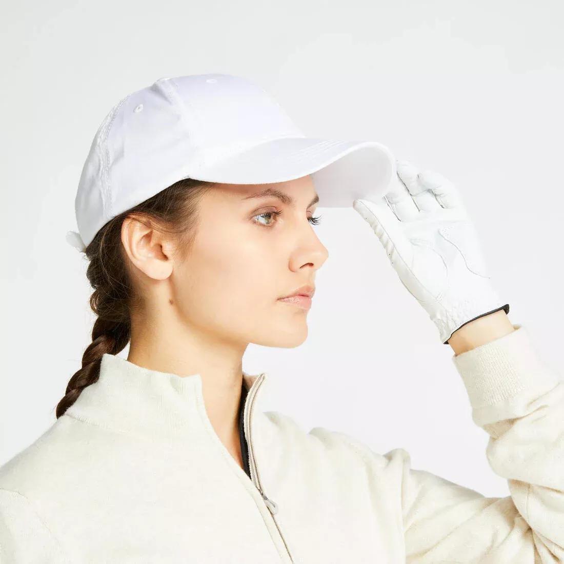 Adults Golf Cap - Mw500, White, No Color, large image number 12