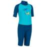 NABAIJI - Baby /Kids Short-Sleeve Uv-Protection Swimming Suit Print, Petrol Blue