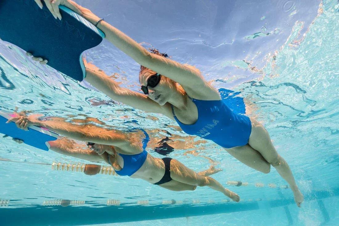 Women one-piece swimsuit Riana, Blue, No Color, large image number 10