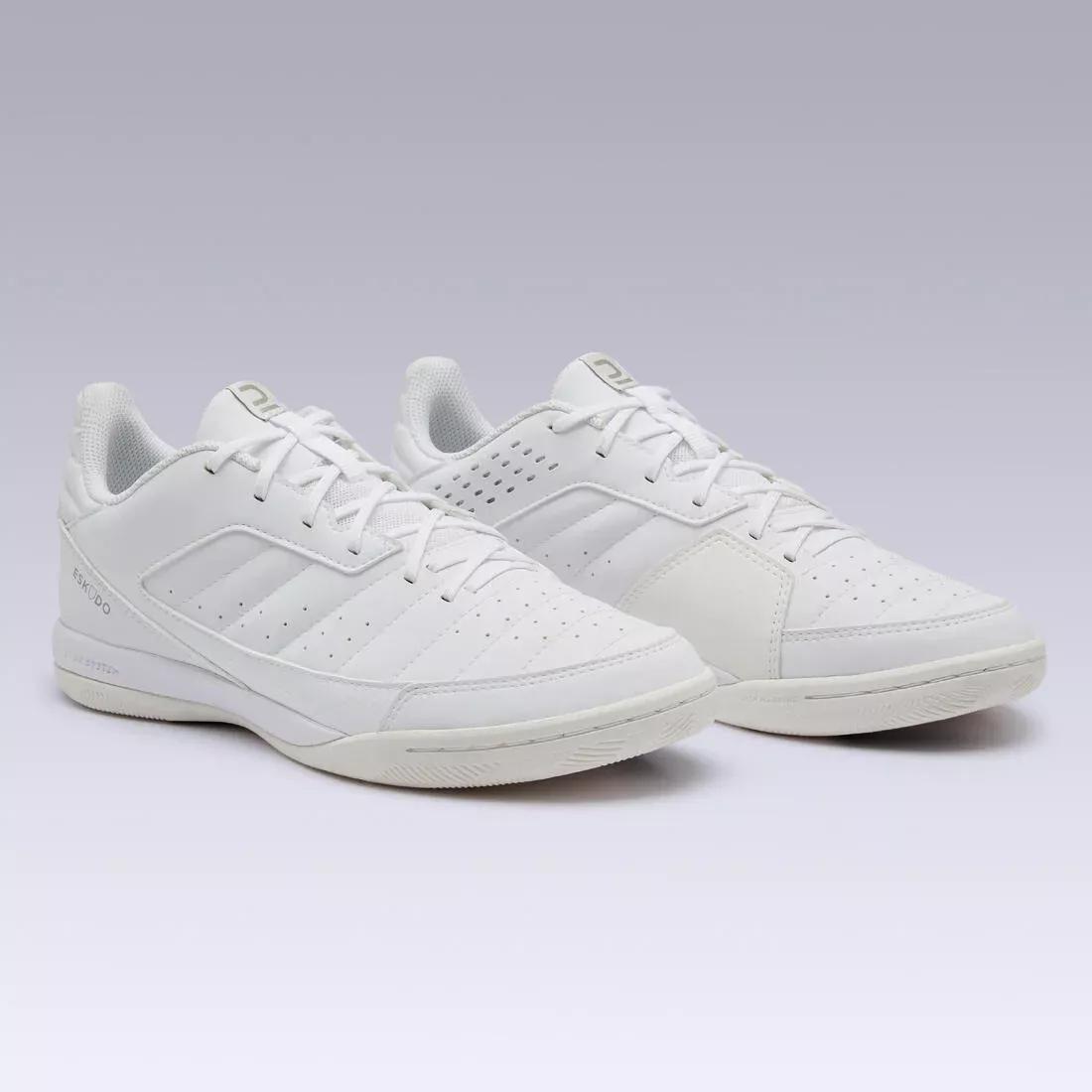 Futsal Trainers - Eskudo 500, White, No Color, large image number 4
