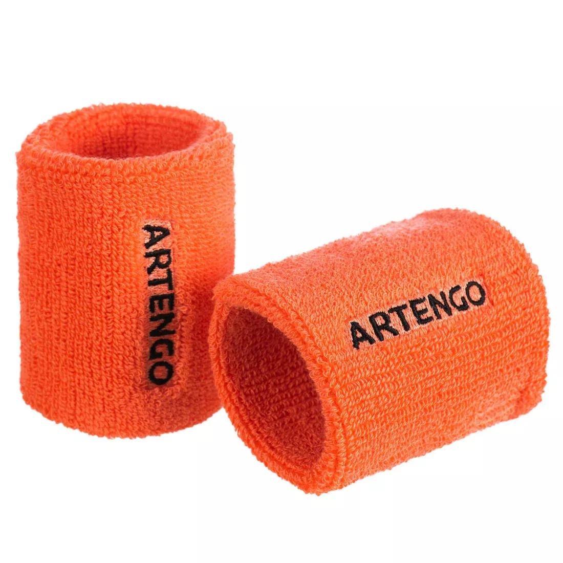 Tennis Wristband Tp 100 , Peach, , large image number 2