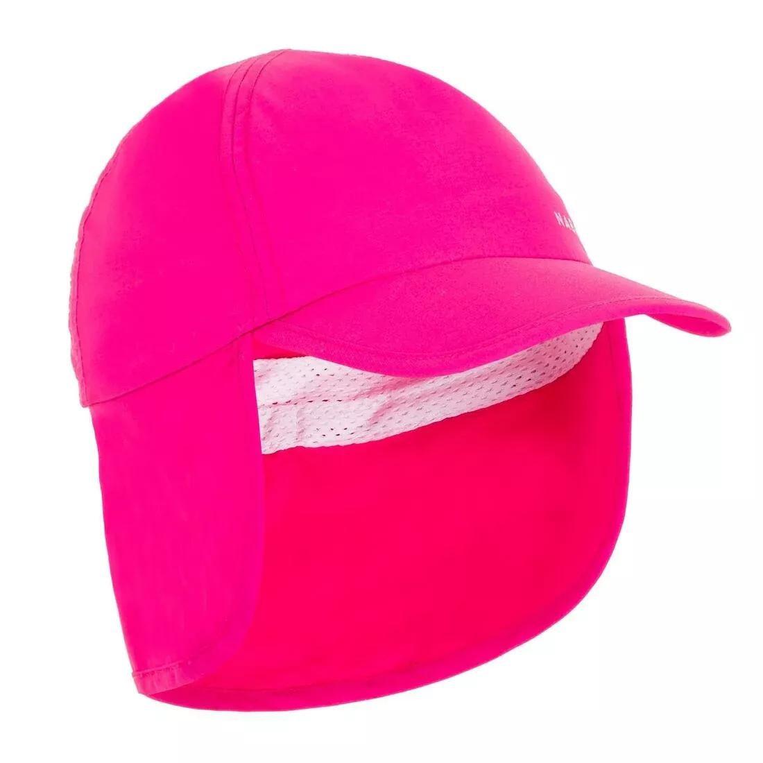 Baby Swimming UV Protection Cap, Magenta, No Color, medium