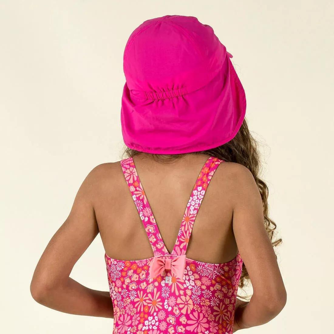 Baby Swimming UV Protection Cap, Magenta, , large image number 13