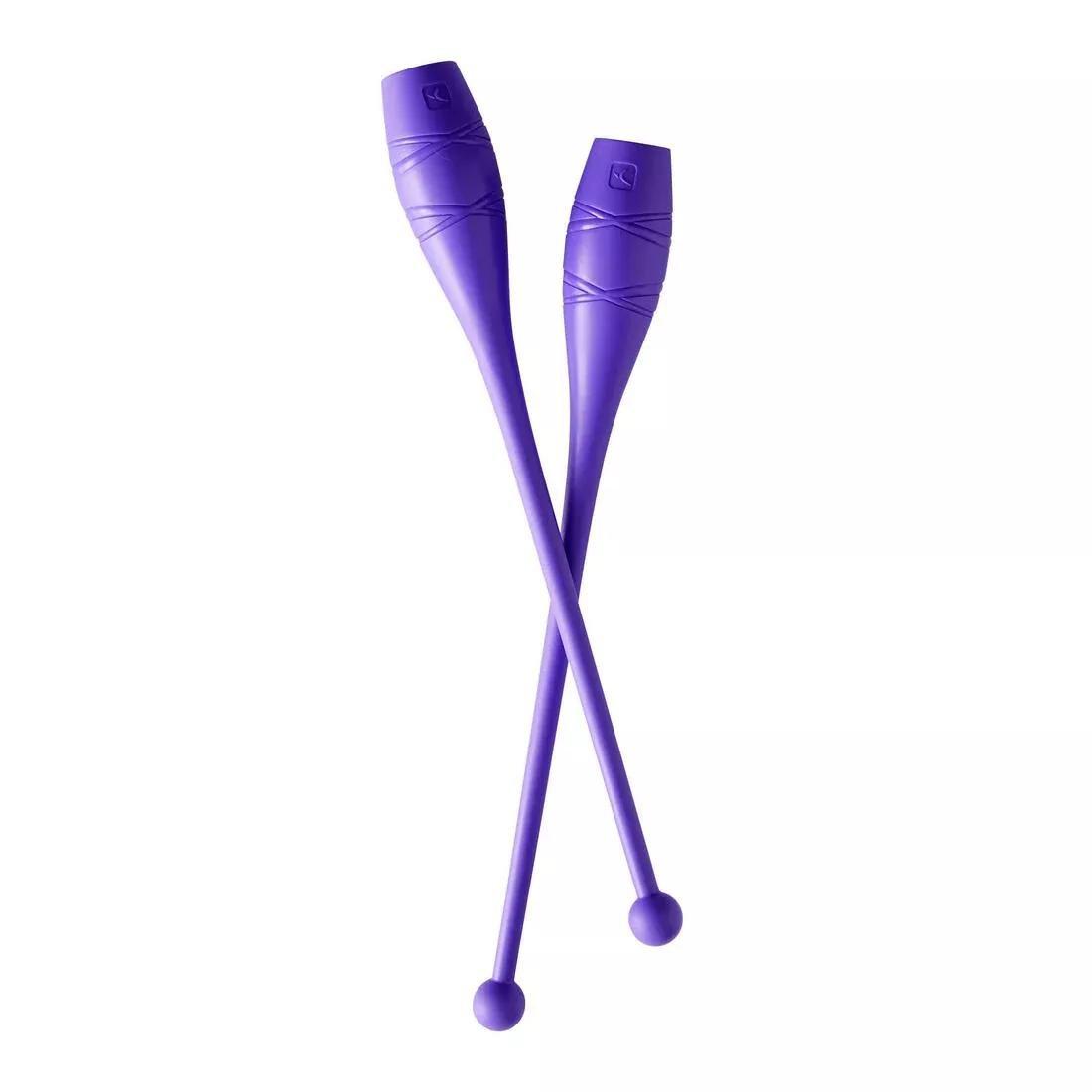 Rhythmic Gymnastics Clubs 42Cm, Purple, No Color, large image number 0