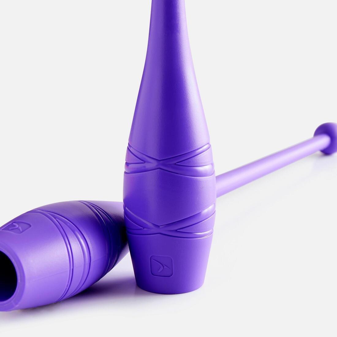 Rhythmic Gymnastics Clubs 42Cm, Purple, No Color, large image number 1