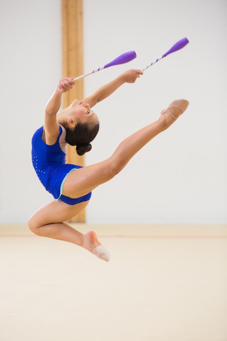 Rhythmic Gymnastics Clubs 42Cm, Purple, No Color, large image number 9