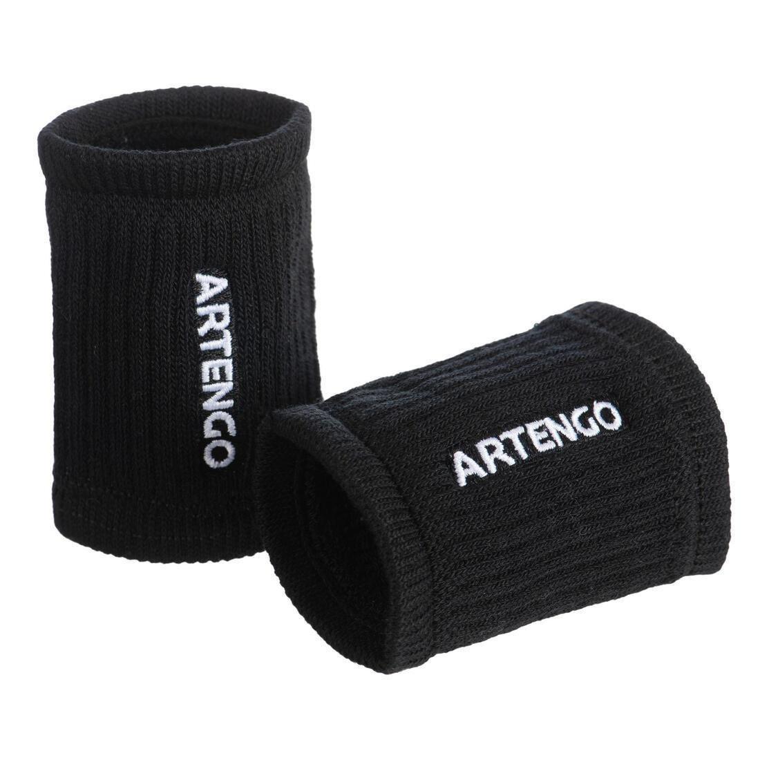 Tennis Wristbands - Tp500, Black/White, , large image number 0