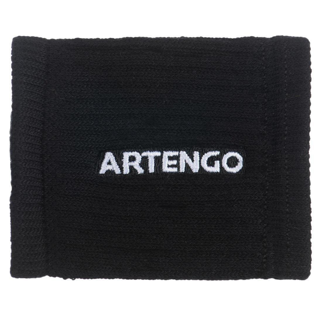 Tennis Wristbands - Tp500, Black/White, , large image number 2