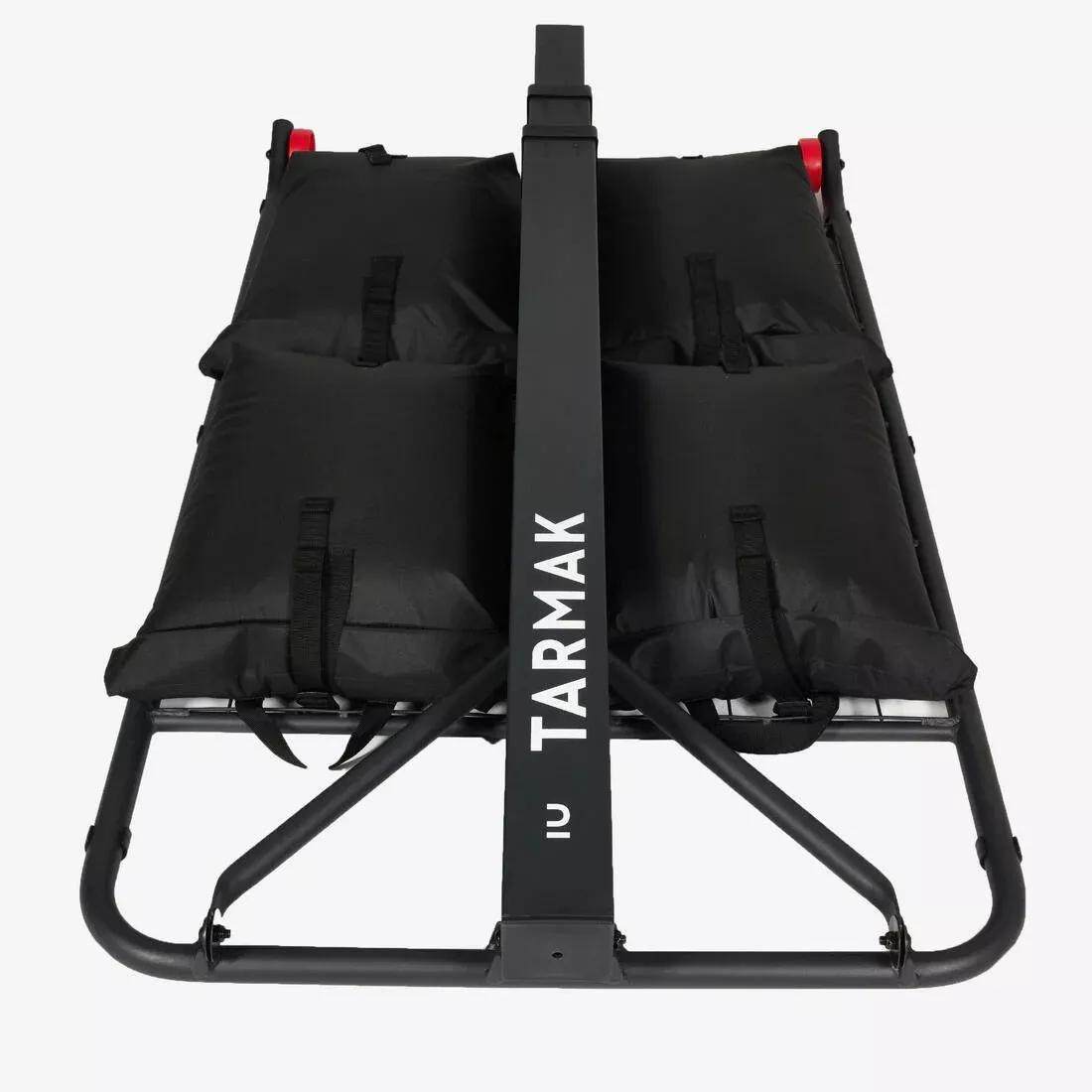 Folding Basketball Hoop - Adjustable Up To 3.05m In Black/White, No Color, large image number 6