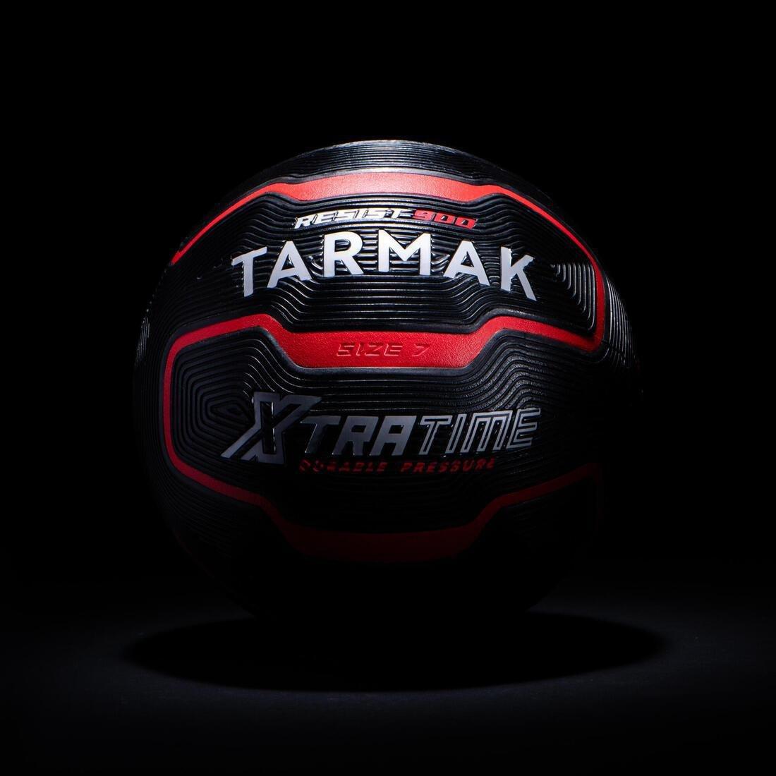 Adult Basketball R900 Durable and Very Grippy, Red/Black, No Color, large image number 5
