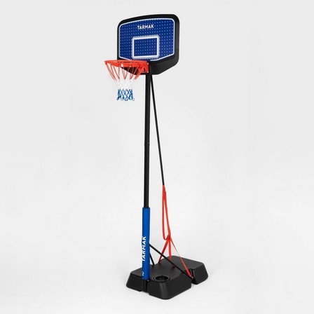 TARMAK - Kids Unisex Adjustable (1.6M To 2.2M) Basketball Hoop On Stand K900, Blue