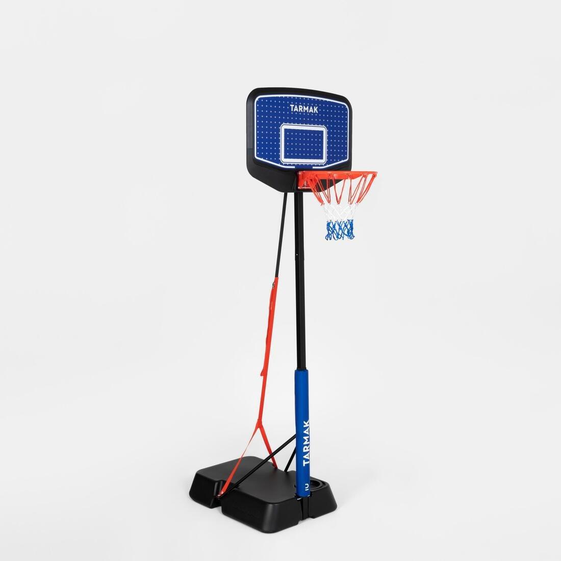 TARMAK - Kids Unisex Adjustable (1.6M To 2.2M) Basketball Hoop On Stand K900, Blue