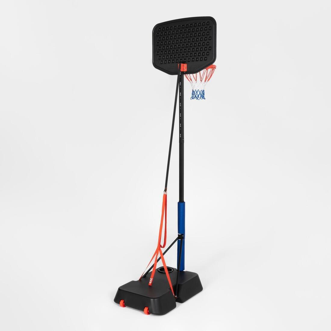 Kids Unisex Adjustable (1.6M To 2.2M) Basketball Hoop On Stand - K900, Blue, No Color, large image number 11