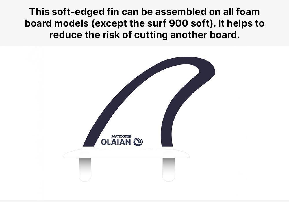 100 Soft-Edge Fins For Pour Foam Boards, White, No Color, large image number 6