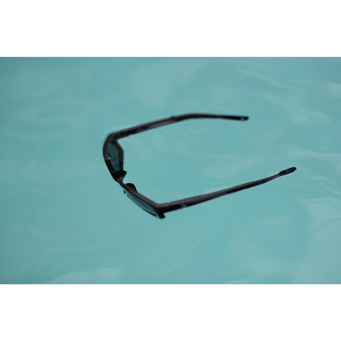 Adult Sailing Floating Polarised Sunglasses 100, Grey, No Color, large image number 1