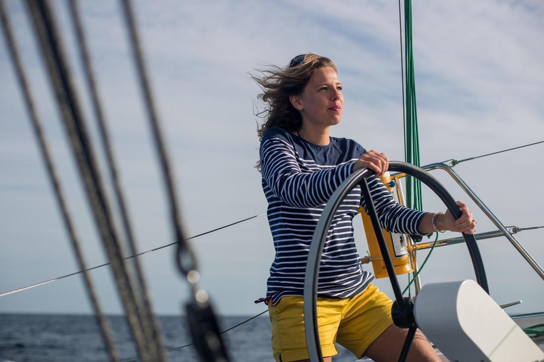 Adult Sailing Floating Polarised Sunglasses 100, Grey, , large image number 7