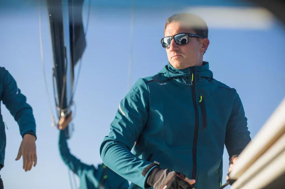 Adult Sailing Floating Polarised Sunglasses 100 - Size M, Black, No Color, medium