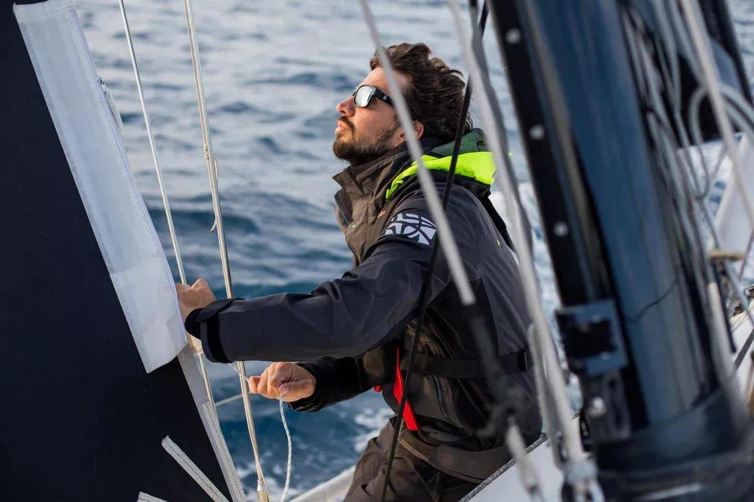 Adult Sailing Floating Polarised Sunglasses 100 - Size M, Black, No Color, medium