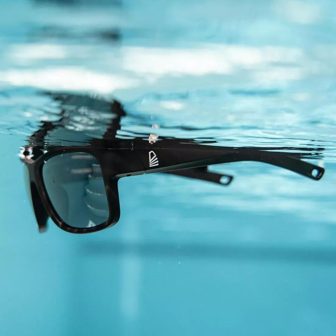 Adult Sailing Floating Polarised Sunglasses 100 - Size M, Black, No Color, large image number 14