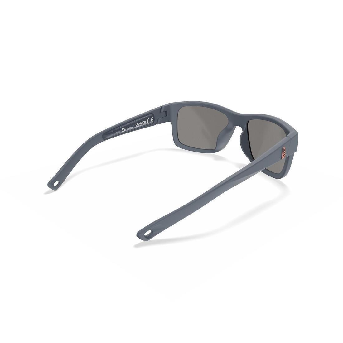 TRIBORD - Sailing Floating Polarised Sunglasses Sailing 100, Storm Grey