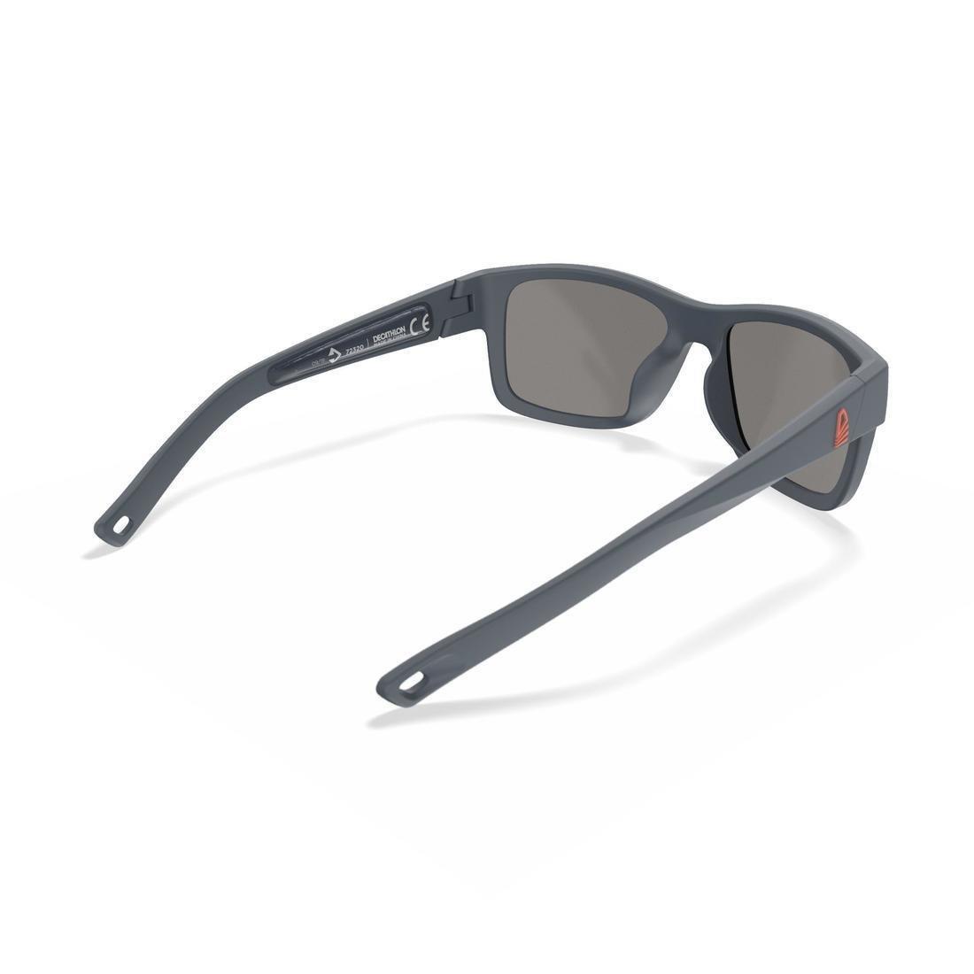 TRIBORD - Sailing Floating Polarised Sunglasses Sailing 100, Storm Grey