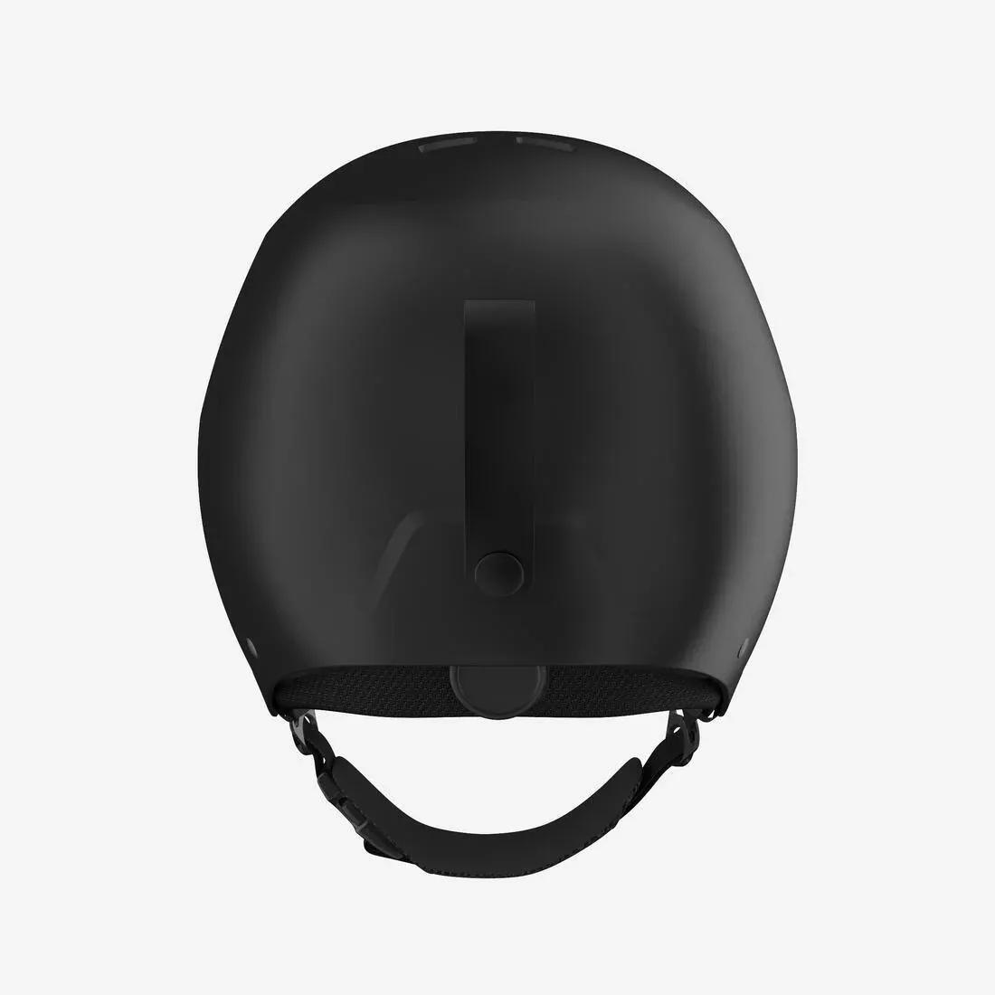 Adults Rigid Ear-Piece Ski Helmet - HRC 500, Black, No Color, large image number 3