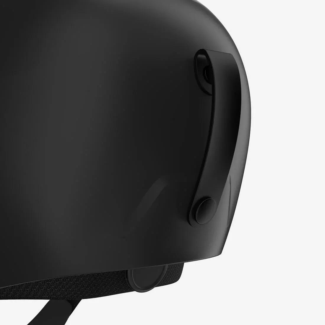 Adults Rigid Ear-Piece Ski Helmet - HRC 500, Black, No Color, large image number 5