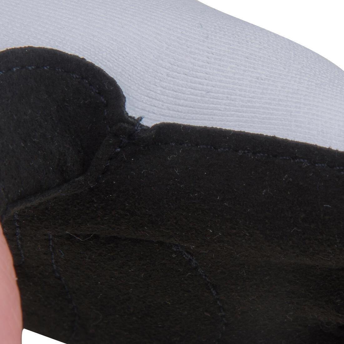 Kids' Fingerless Cycling Gloves, Princess, Blush Pink, , large image number 8