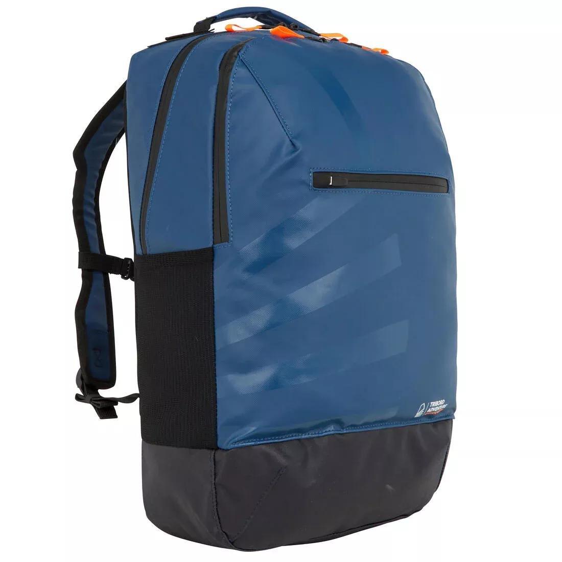 PETROL BLUE Water-repellent backpack 25 litres, No Color, medium