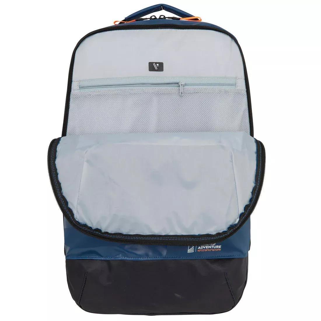 PETROL BLUE Water-repellent backpack 25 litres, No Color, large image number 13