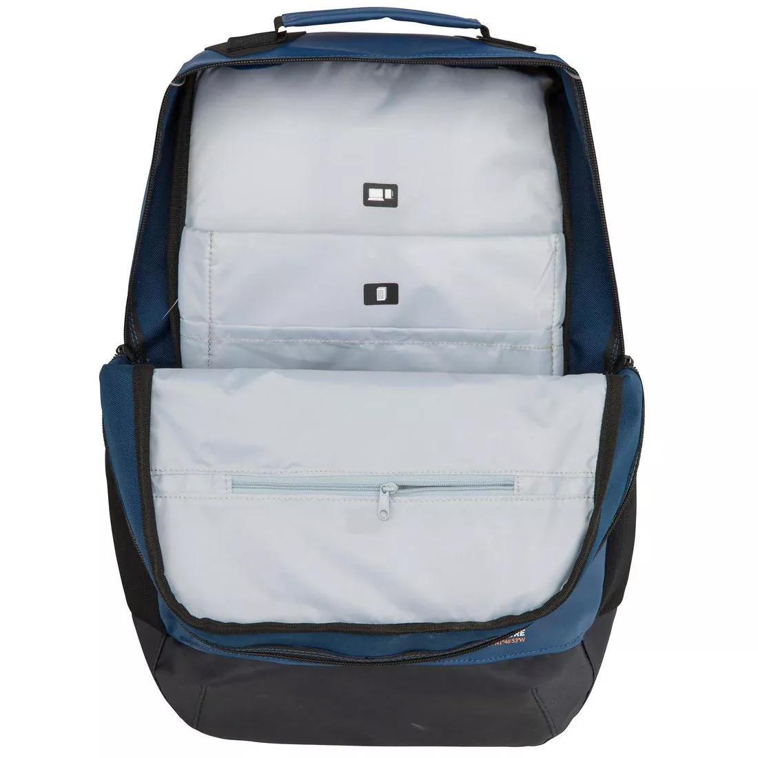 PETROL BLUE Water-repellent backpack 25 litres, No Color, large image number 14