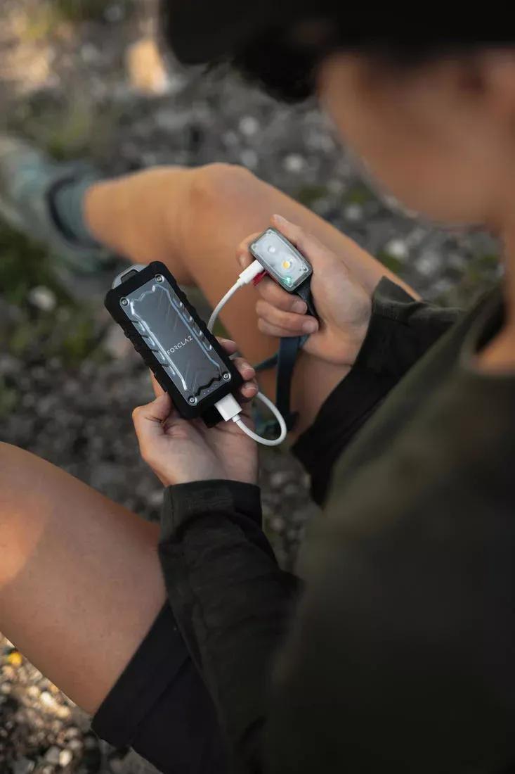 Rechargeable Bivouac Head Torch - Bivouac 500 USB, Grey Blue, No Color, large image number 2