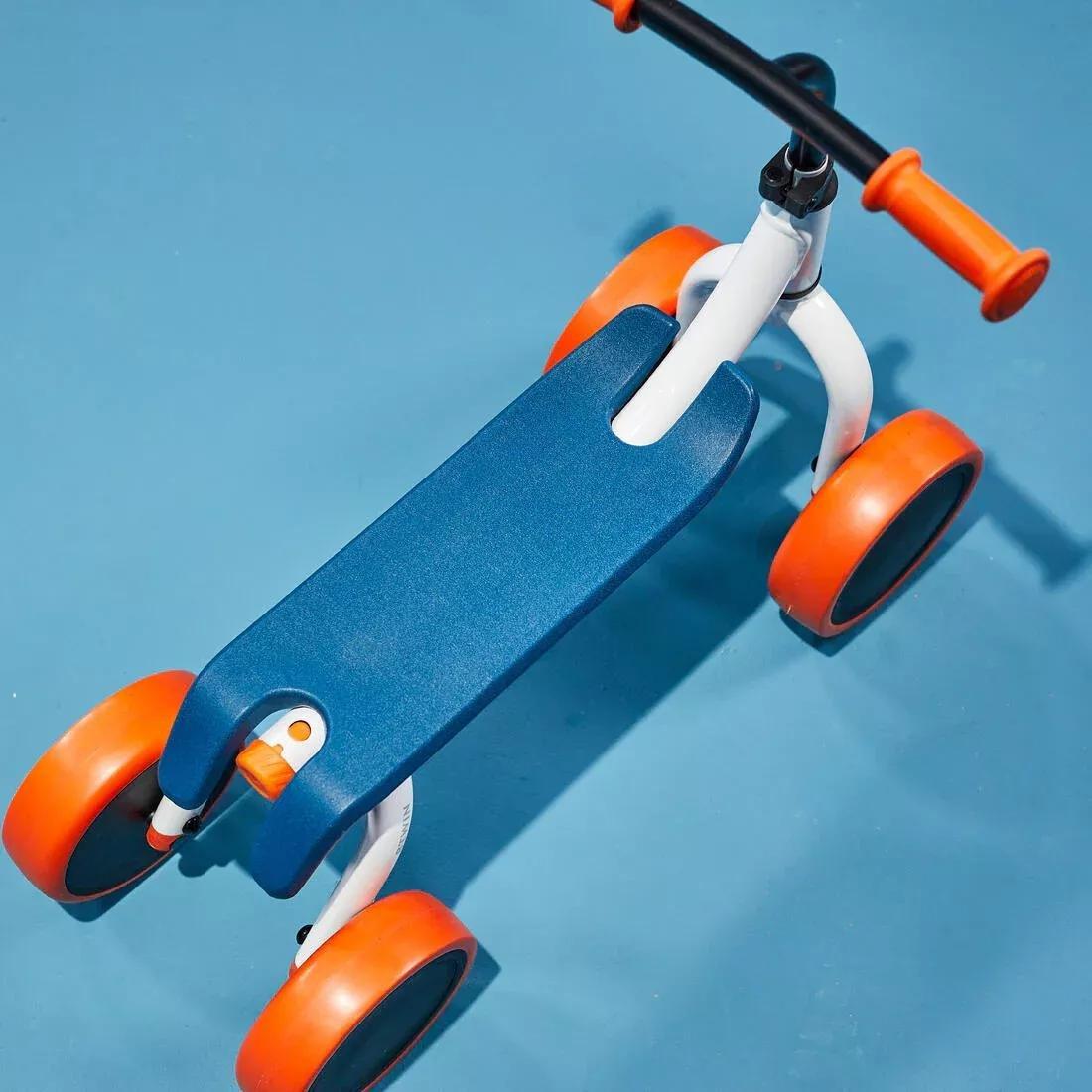 Convertible 2-In-1 Ride-On To Balance Bike, White, No Color, large image number 7