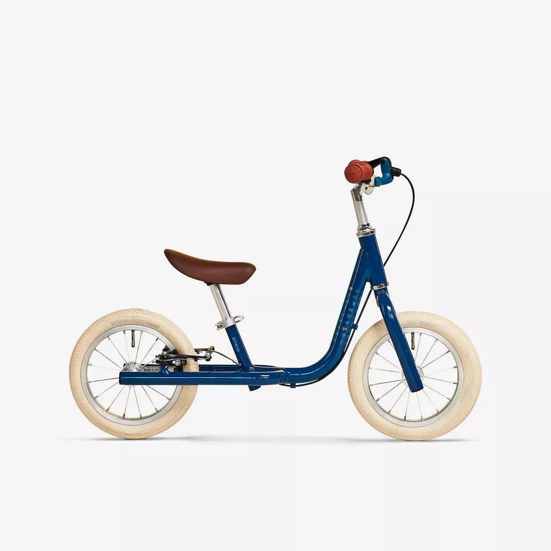 BTWIN Kids Unisex 12 Inch Balance Bike Run Ride 900 Prussian Blue Azadea Lebanon