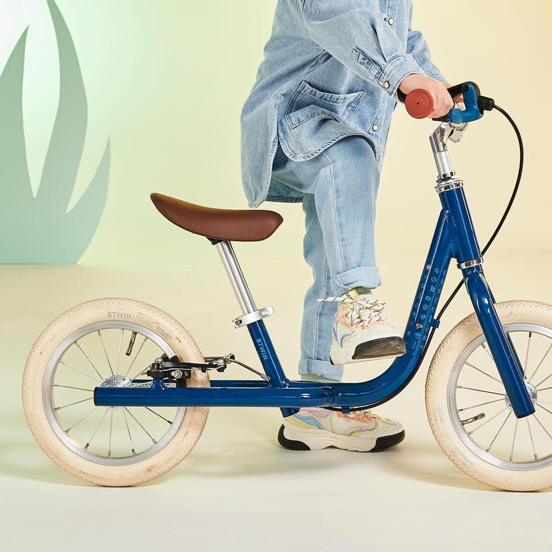 Kids Unisex 12 Inch Balance Bike Run Ride - 900, Prussian Blue, No Color, large image number 1