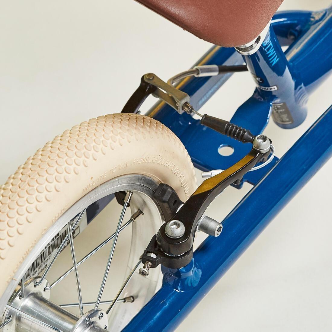 Kids Unisex 12 Inch Balance Bike Run Ride - 900, Prussian Blue, No Color, large image number 4
