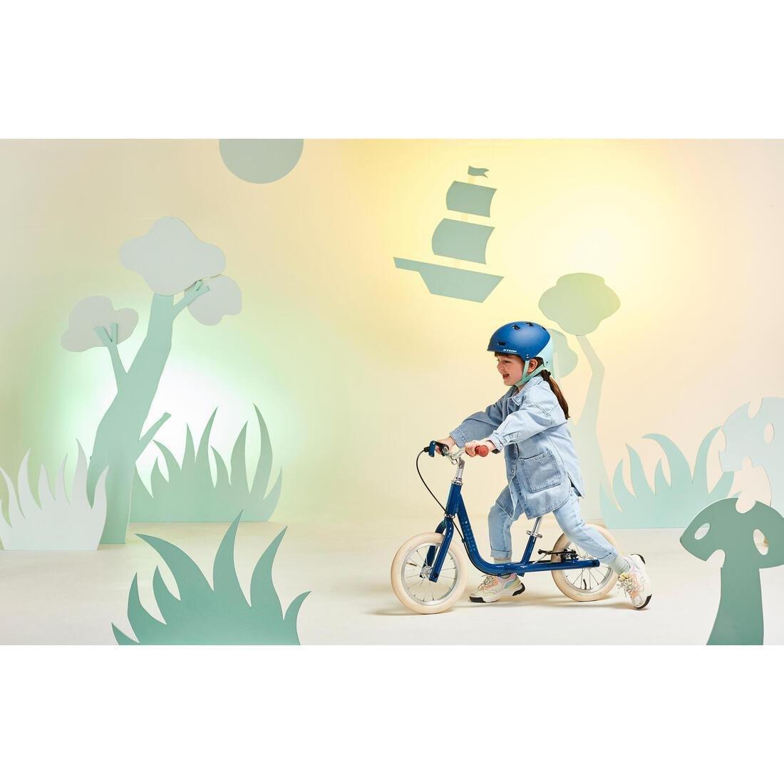 Kids Unisex 12 Inch Balance Bike Run Ride - 900, Prussian Blue, No Color, large image number 11