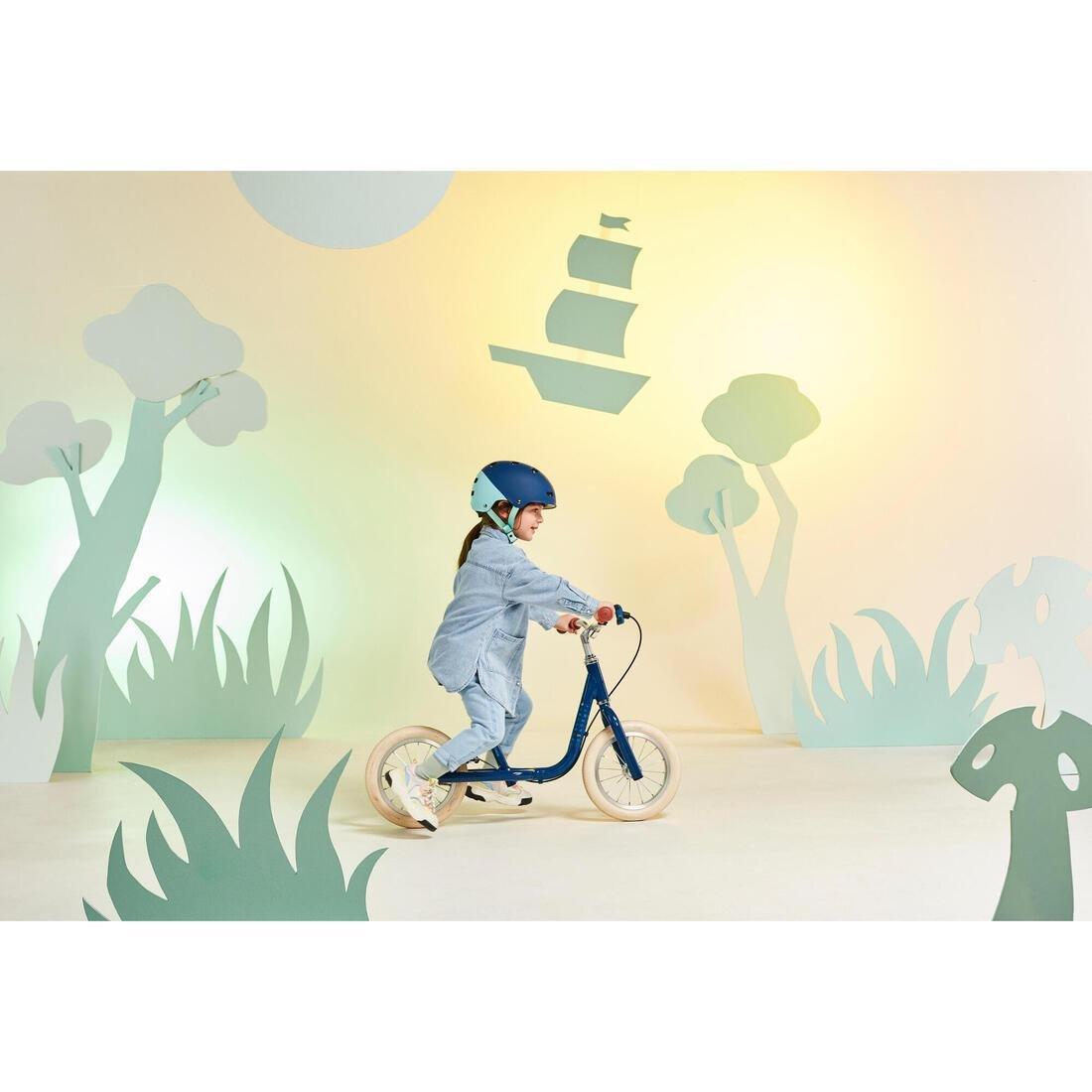 Kids Unisex 12 Inch Balance Bike Run Ride - 900, Prussian Blue, No Color, large image number 13