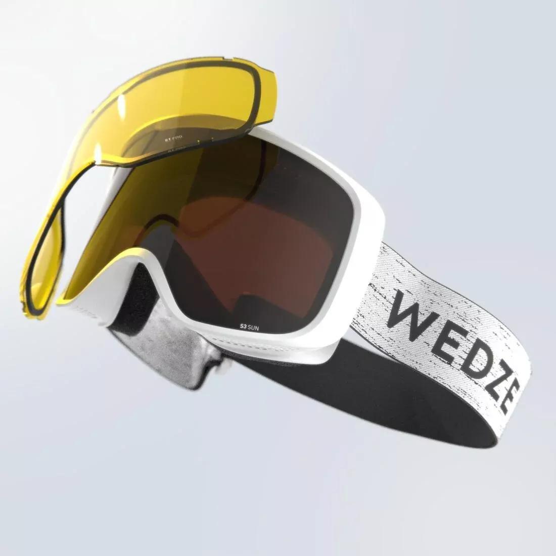 Unisex G 100 I Goggles, White, , large image number 0