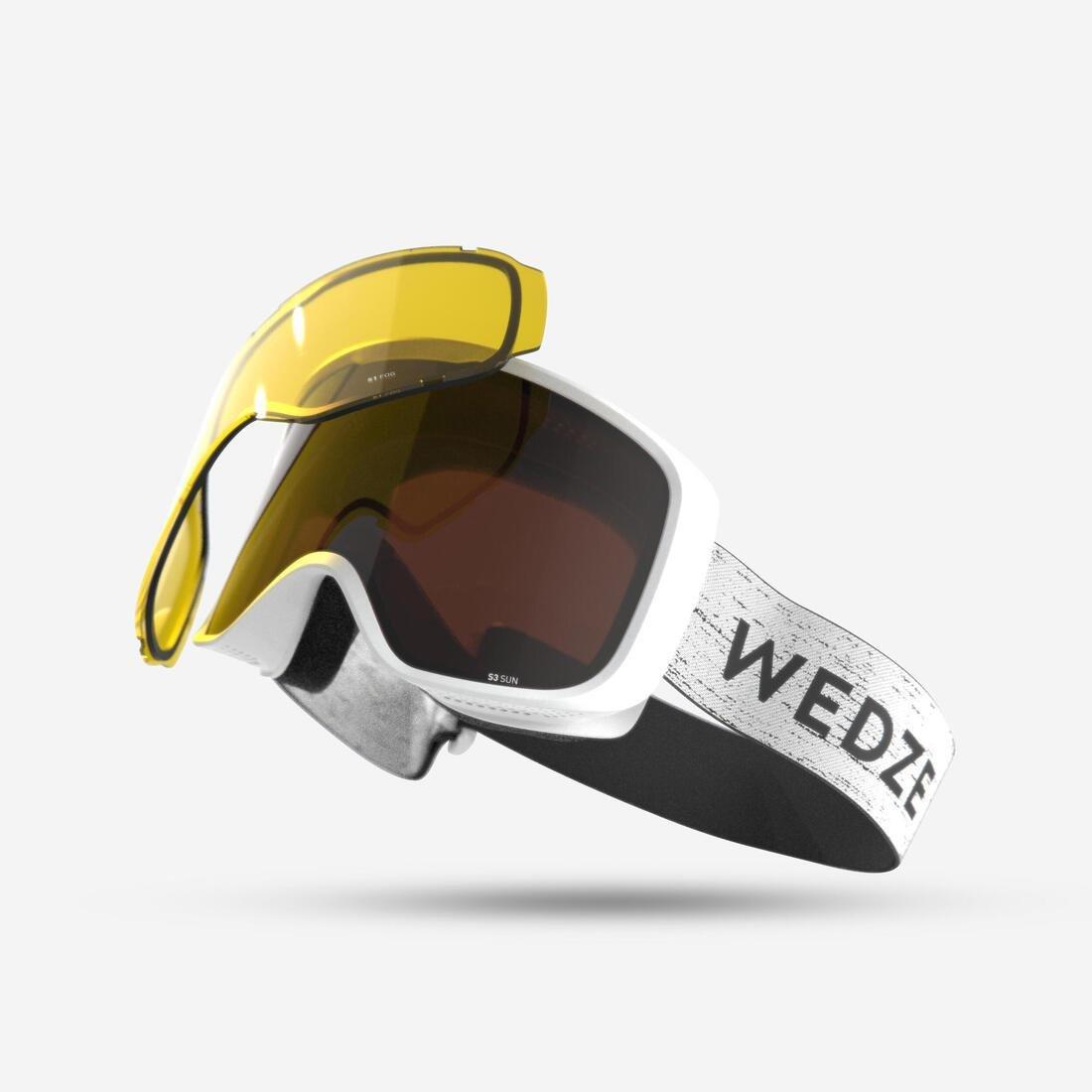 Unisex G 100 I Goggles, White, , large image number 4