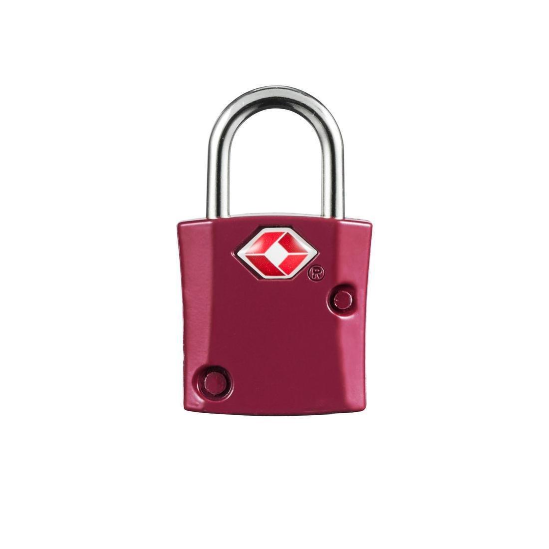 Travel Keyed Padlock Tsa X2, Black, No Color, large image number 4