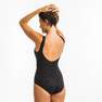NABAIJI - Womens Aquafitness One-Piece Swimsuit Karli, Black