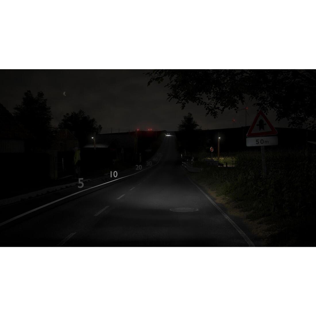 Runlight 120 Usb Running Chest Torch, Black, No Color, medium