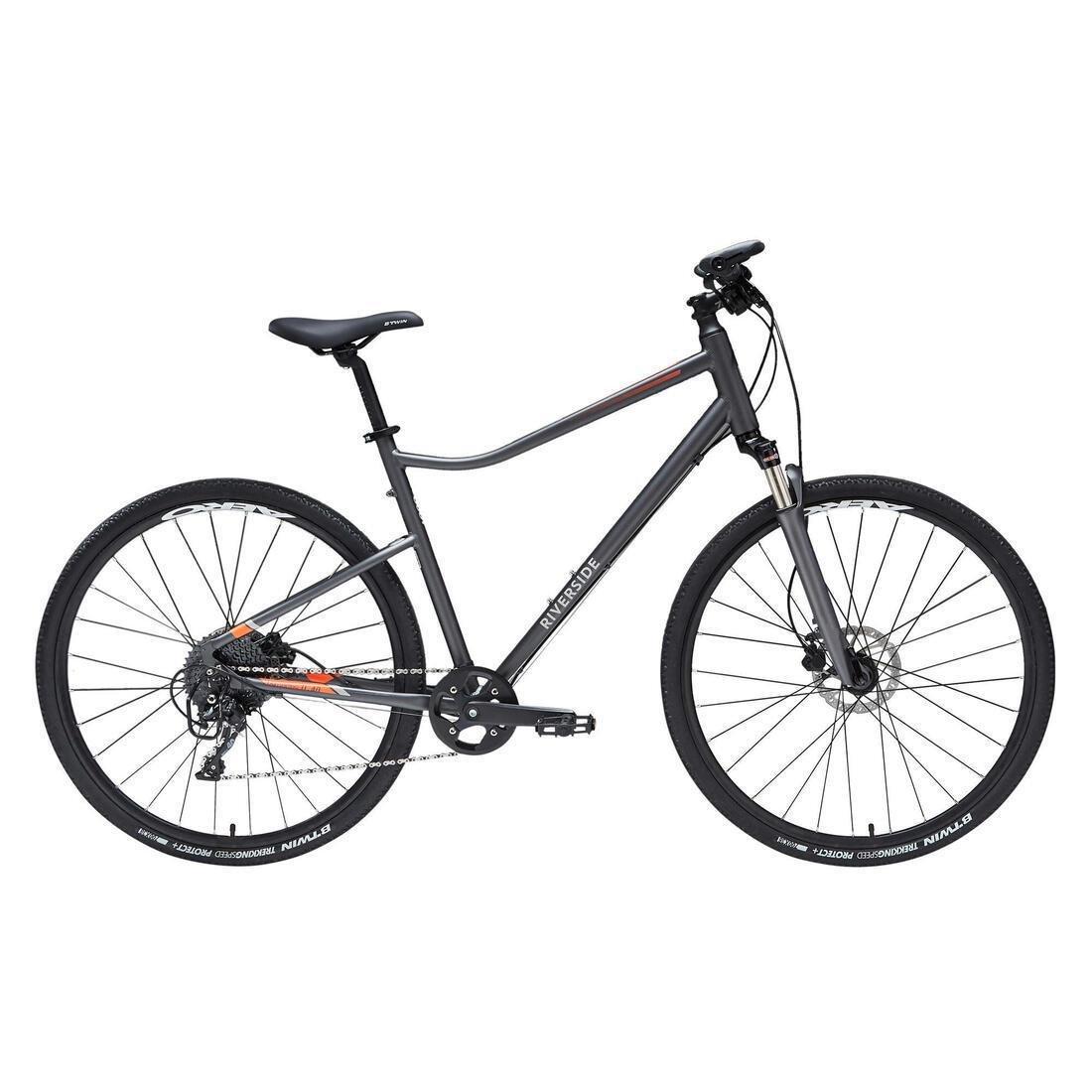 Hybrid Bike Riverside 900, Grey, No Color, large image number 0