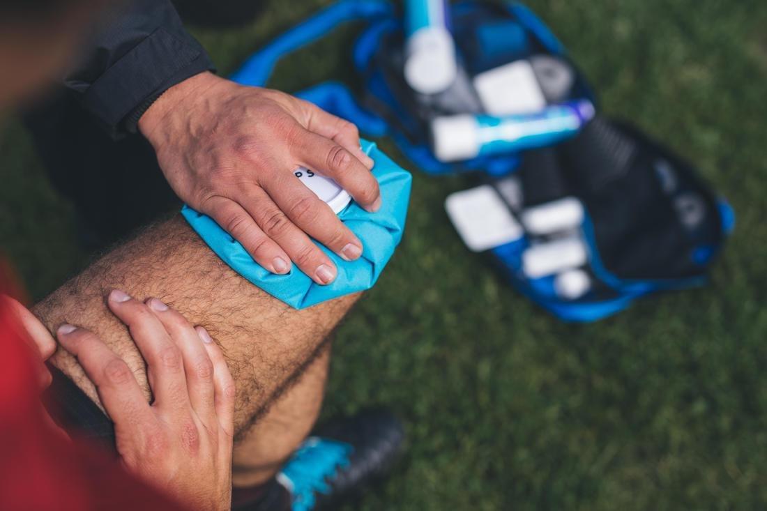 Ice Bag For Cold Treatment Ice Pocket , Blue, No Color, large image number 7