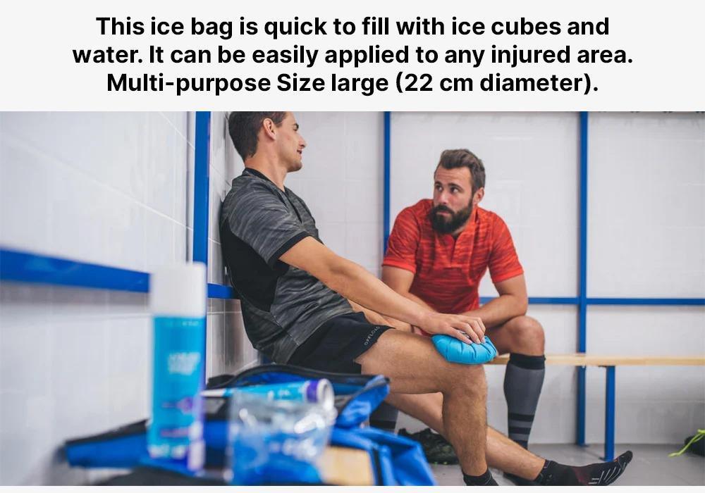 Ice Bag For Cold Treatment Ice Pocket , Blue, No Color, large image number 12